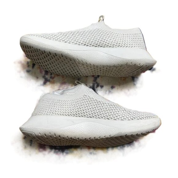 Allbirds Women's Tree Dasher Relay Slip On Sneakers in White 8 - Picture 4 of 7
